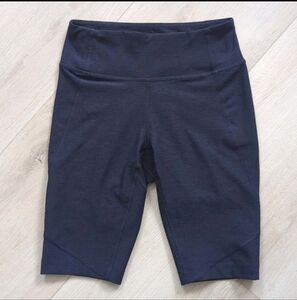 OUTDOOR  VOICES | Women's Charcoal Double Time 10" Bike Shorts Size XS